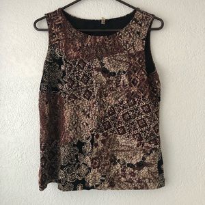 COPY - Vintage white stag tank top. Light weight, size small, 4/6. Patchwork mu…